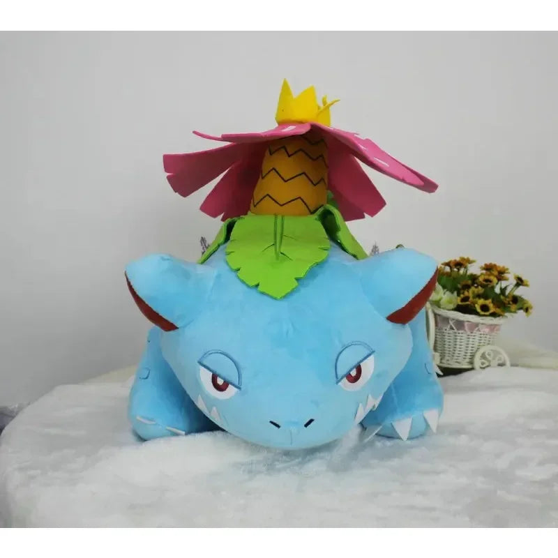 Pokemon Venusaur Plush Doll Toys Kawaii Cartoon Venusaur Figure Pendant Soft Plush Stuffed Toys Doll for Kids Birthday Gift Toys