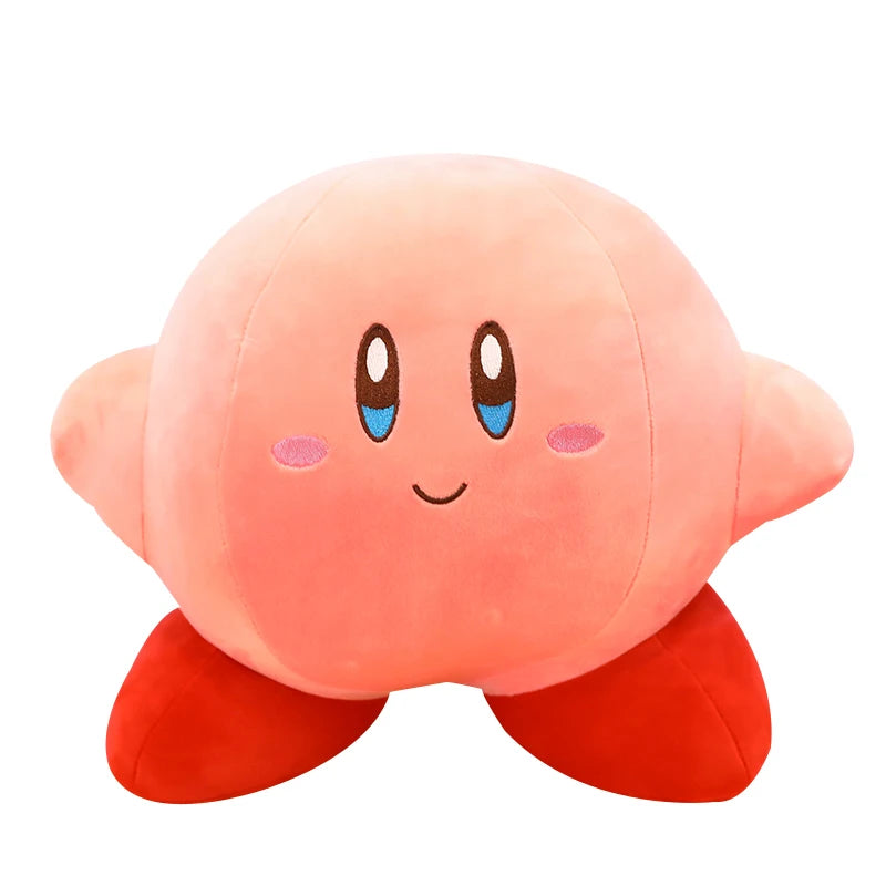 Anime Muscle Kirby Plush Toys Kirby Stuffed Animal Doll Fluffy Pink Plush Doll Pillow Room Decoration Toys For Children's Gift