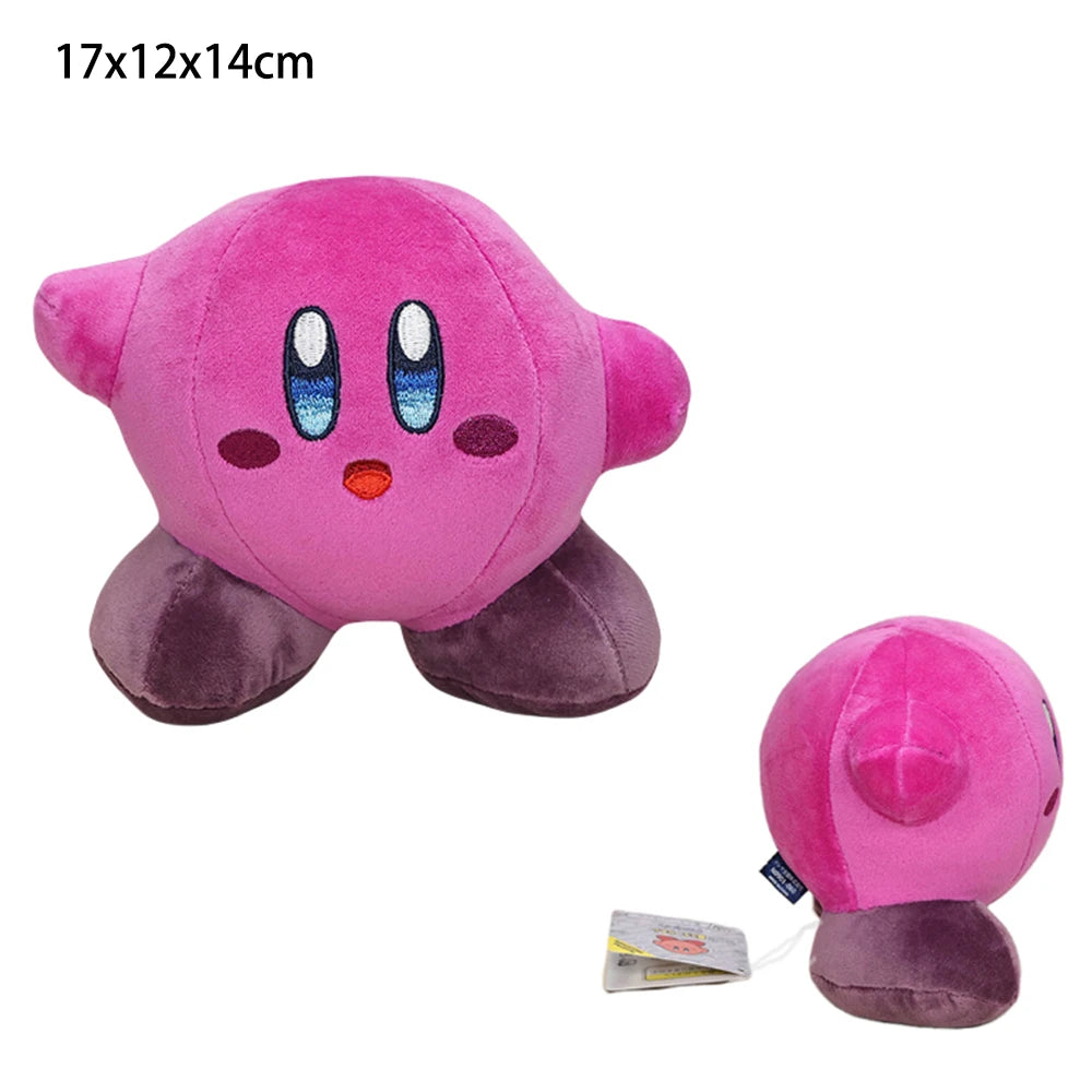 Kawaii Star Kirby Plush Toys Grey Kirby Ghost Kirby Pink Blue Green Red Best Christmas Birthday Gifts for Children