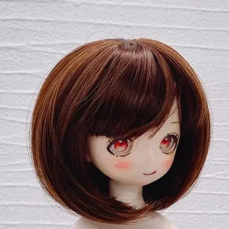 Doll Wig High Temperature Fibre Durable BJD Hair for Playing of upset duck for labubu doll Decoration