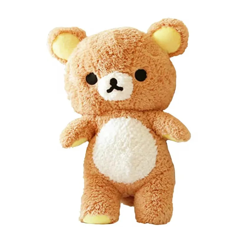 60/80cm Big Size Rilakkuma Bear Plush Toy Kawaii Relax Teddy Bear Pillow Doll Rilakkuma Stuffed Animals Xmas Kid Gift Present