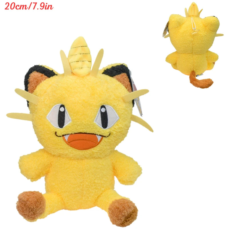 POKEMON Cubone Raichu Piplup Smoliv Phanpy Plush Toy Anime Wobbuffet Gengar Rowlet Meowth Mewtwo Peluche Doll Birthday Gift Kids