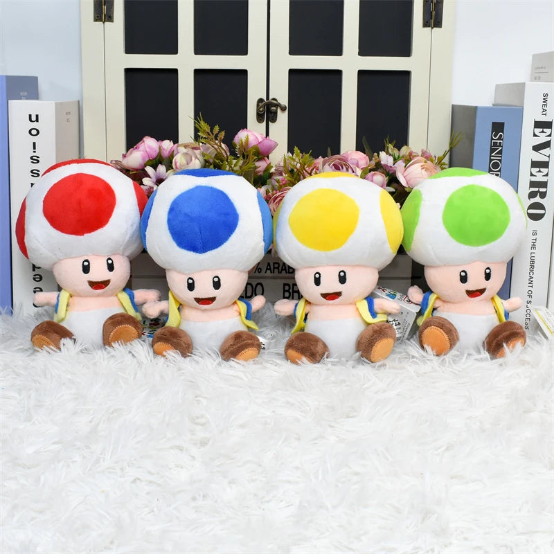 38 Styles Mario Princess Peach Daisy Rosalina Toad Soft Plush Toys Anime Yoshi Toadette Waluigi Stuffed Peluche Dolls Gifts Kids