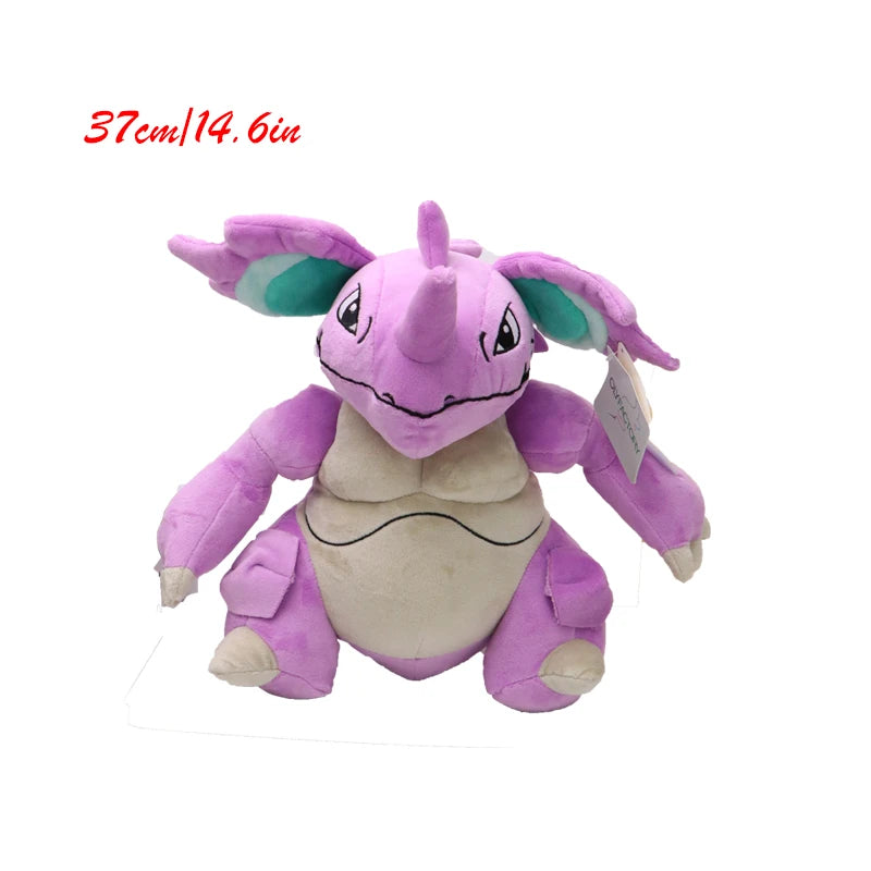 Pokemon Plush Toy Incineroar Snorlax Volcarona Zorua Bewear Stuffed Calyrex Goodra Dracovish Nidoking Peluche Dolls Gift Kids