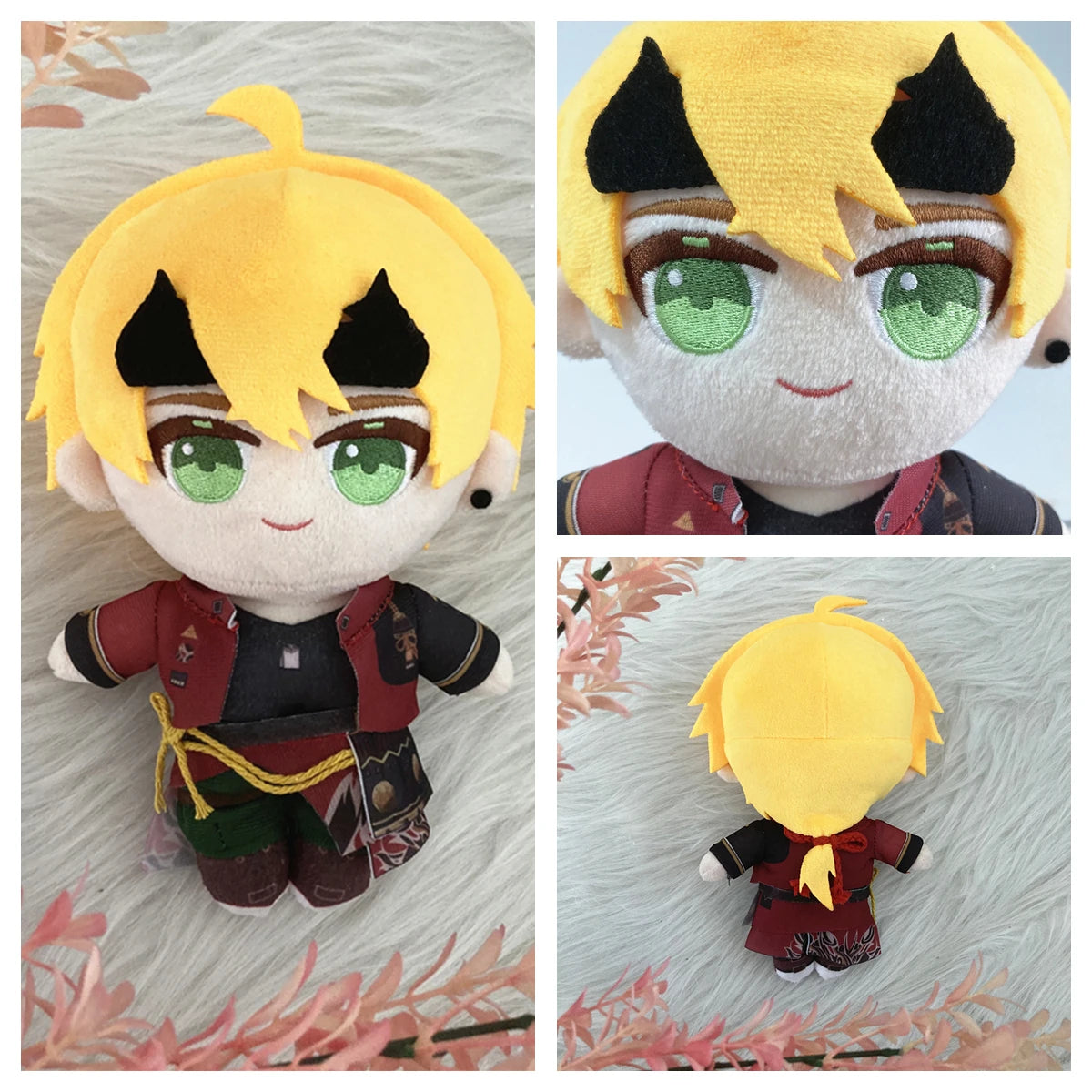 Fast Delivery 20cm Genshin Impact Ayato Sayu Doll Stuffed Anime Plush Toy Kazuha Yae Miko Scaramouche Cosplay Props Plushies