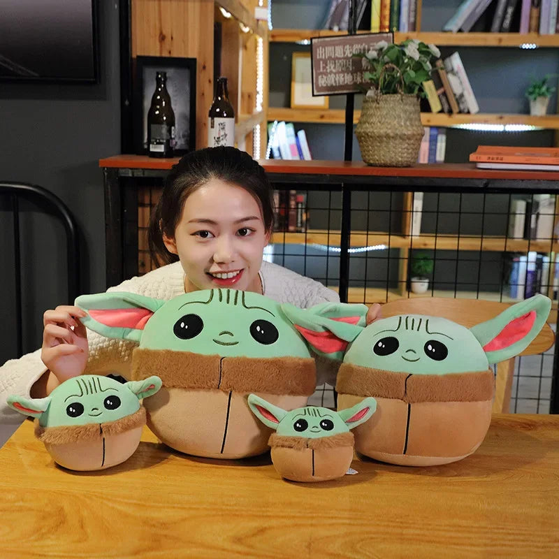 10/20cm Disney Kawaii Plush Baby Yoda Anime Cartoon Stuffed Toys Figure Doll Kawaii Stuffed Toys Cute Gifts For Boys Girls