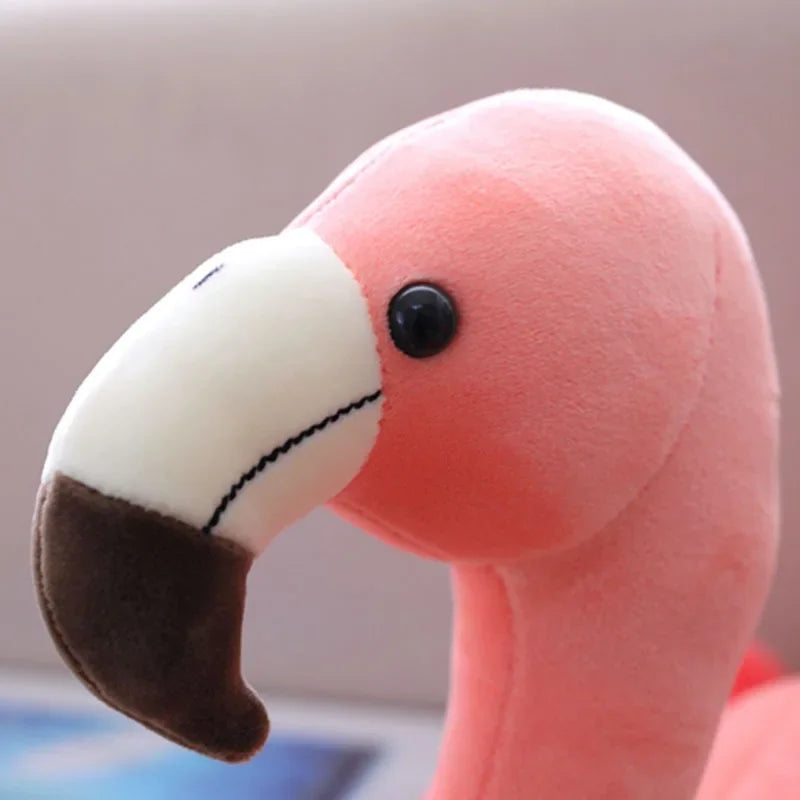 25-50cm Flamingo Plush Doll Toys Kawaii Pink Flamingo Kids Plush Doll Soft Stuffed Bird Doll Birthday Gift For Children Girls