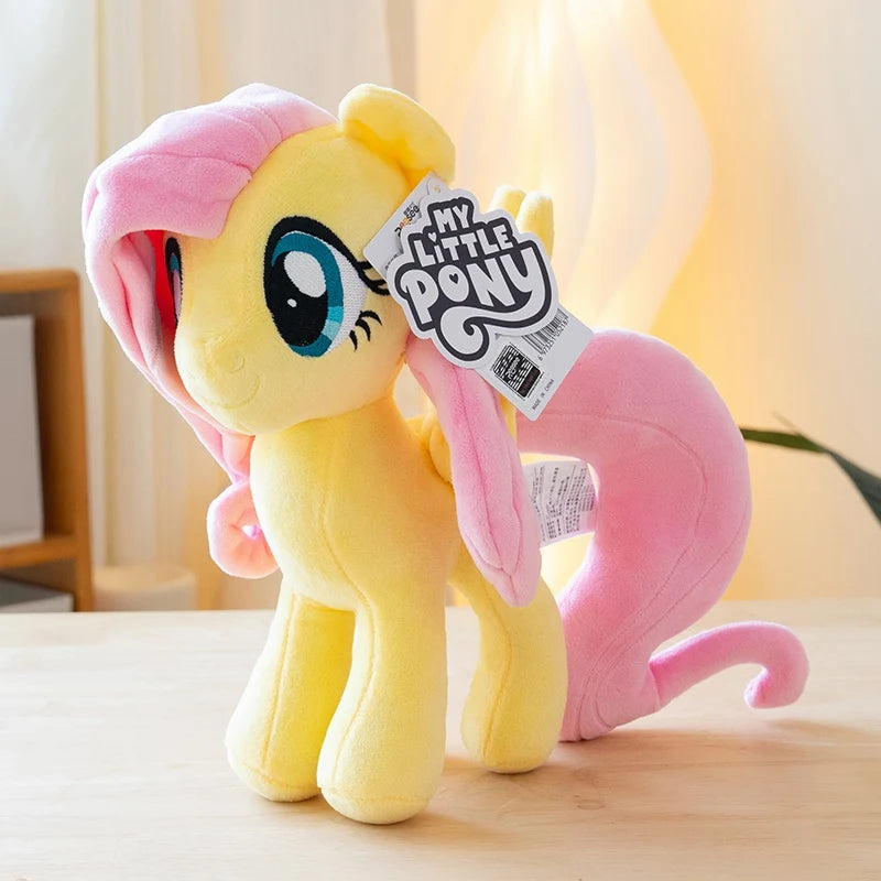 MINISO My Little Pony Plush Toy Anime Twilight Sparkle Fluttershy Pinkie Pie My Little Pony Stuffed Doll Kawaii Toy Kid Gift