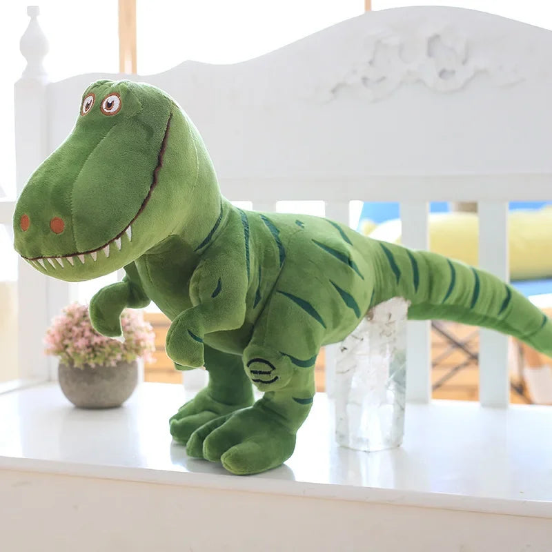 1pc 40-100cm New Dinosaur Plush Toys Cartoon Tyrannosaurus Cute Stuffed Dolls for Kids Children Boys Birthday Gift