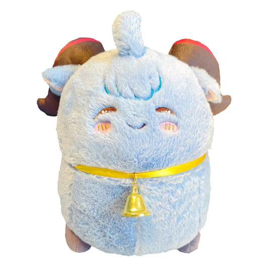 Kawaii Genshin Impact Doll Plush Toy Doll Ganyu Character Coconut Sheep Cocogoat Genshin Impact Game Peripheral Animation Pillow