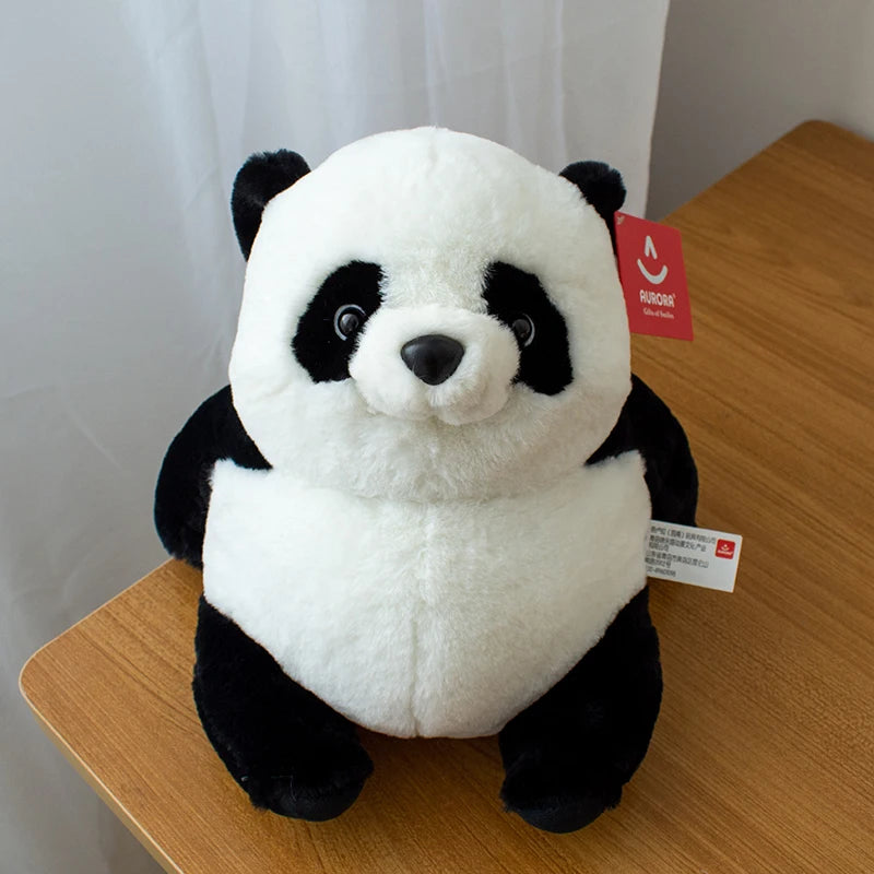 Cute Fat Animals Panda Brown Bear Polar Bear Doll Stuffed Plush Toy For Children Throw Pillow Soft Comfortable Huggable Plushies