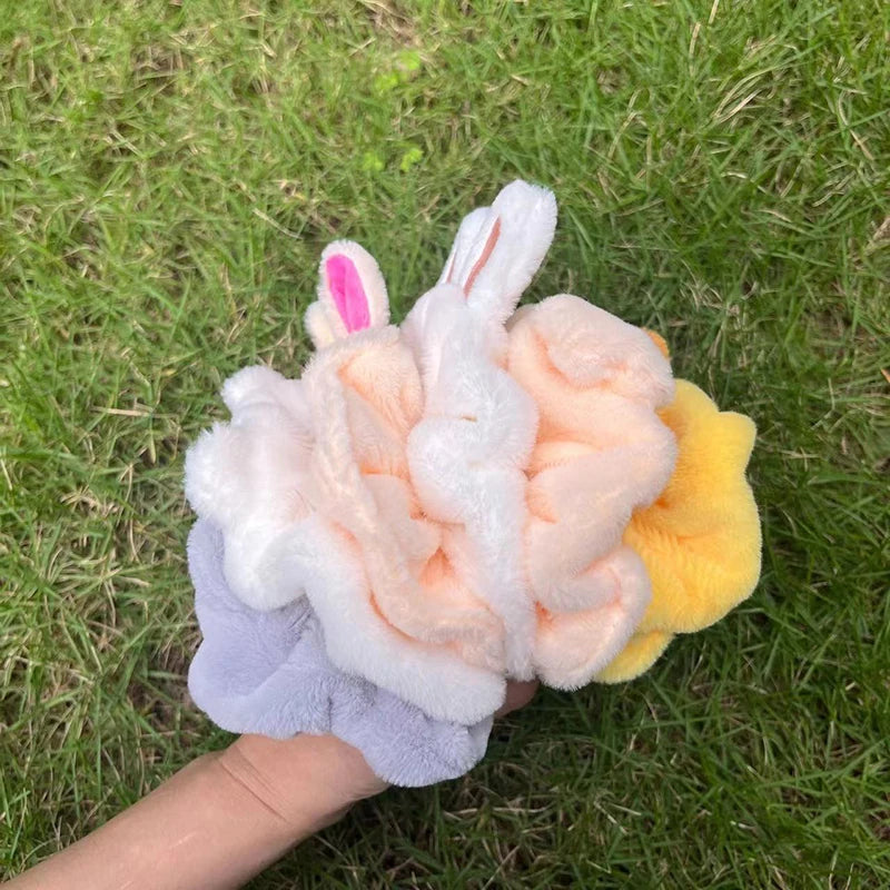 Lovely Cartoon Animal Style Plush Hair Rope Headband Hair Ring Elastic Hair Bands Large Intestine Hair Band Hair Accessories