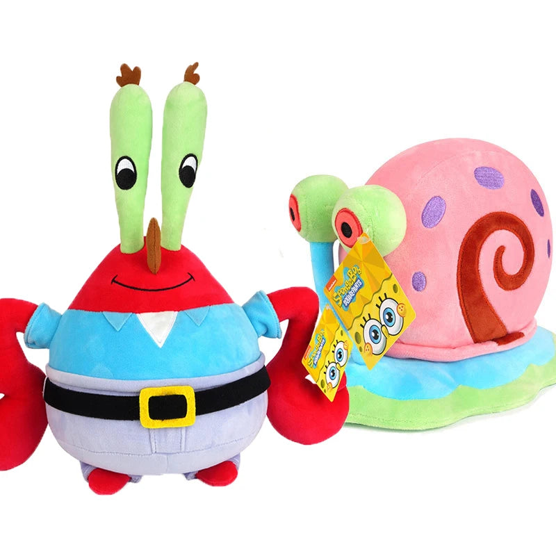 22-40Cm 100% Genuine Spongebob Patrick Star Kawaii Cartoon Animal Plush Toy Stuffed Doll Cartoon Soft Kids Toys Birthday Gift