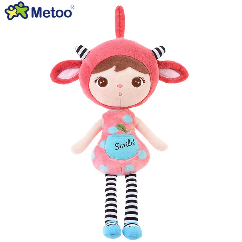 20cm Metoo Doll Plush Sweet Cute Lovely Stuffed Kids Toys for Girls Birthday Christmas Gift Cute Girl Keppel Baby Doll Panda