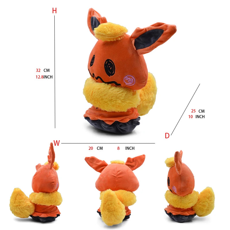 9 Styles Pokemon Plush Toys Mimikyu Cos Umbreon Eevee Sylveon Espeon Vaporeon Leafeon Anime Stuffed Cartoon Peluche Doll 12 Inch