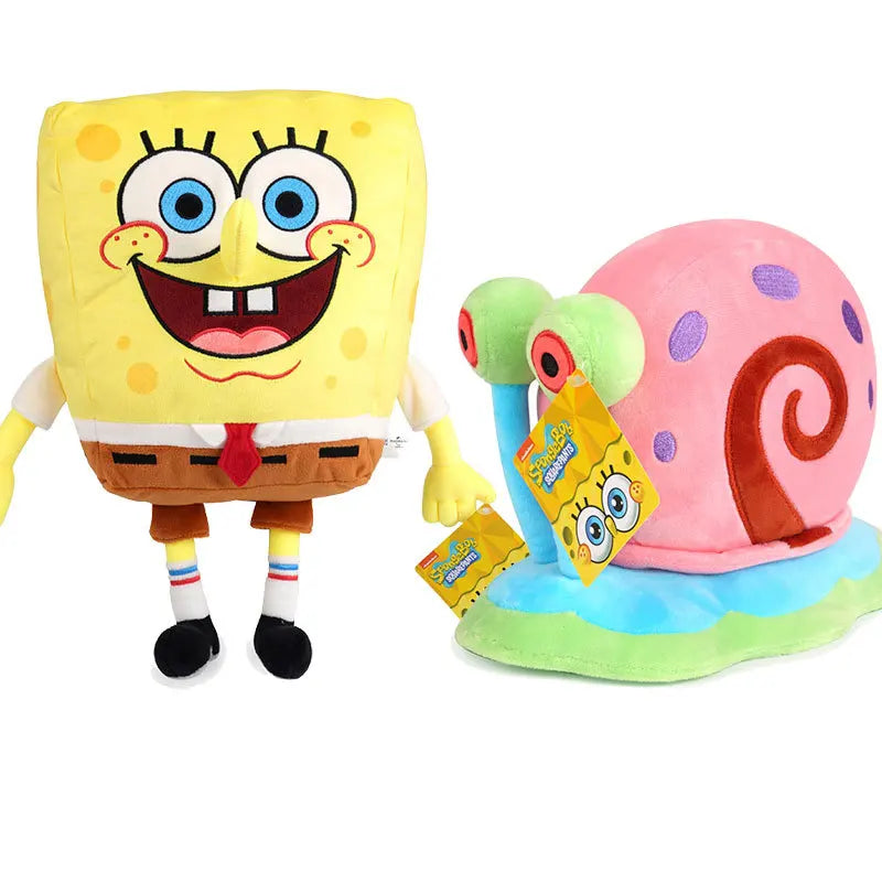 22-40Cm 100% Genuine Spongebob Patrick Star Kawaii Cartoon Animal Plush Toy Stuffed Doll Cartoon Soft Kids Toys Birthday Gift