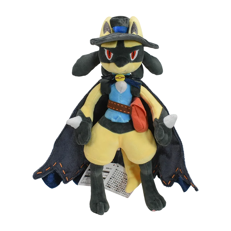 Lucario Pokemon Peluche Plush Toy Anime Shiny Lucario Mega Lucario Soft Stuffed Doll Birthday Gift