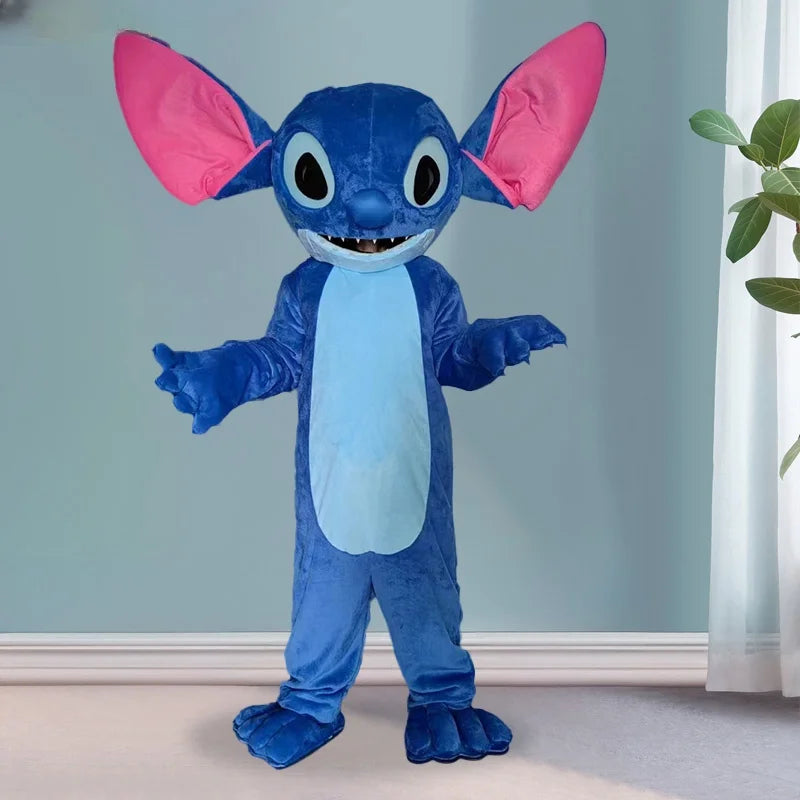 Hot Disney Mickey Minnie Mouse Cartoon Character Costume Stitch Mascot Costume Christmas Party Props Advertising Fancy Dress