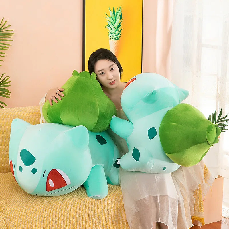 60cm Big Size Anime Bulbasaur Venusaur Plush Toys - Plushy Mart