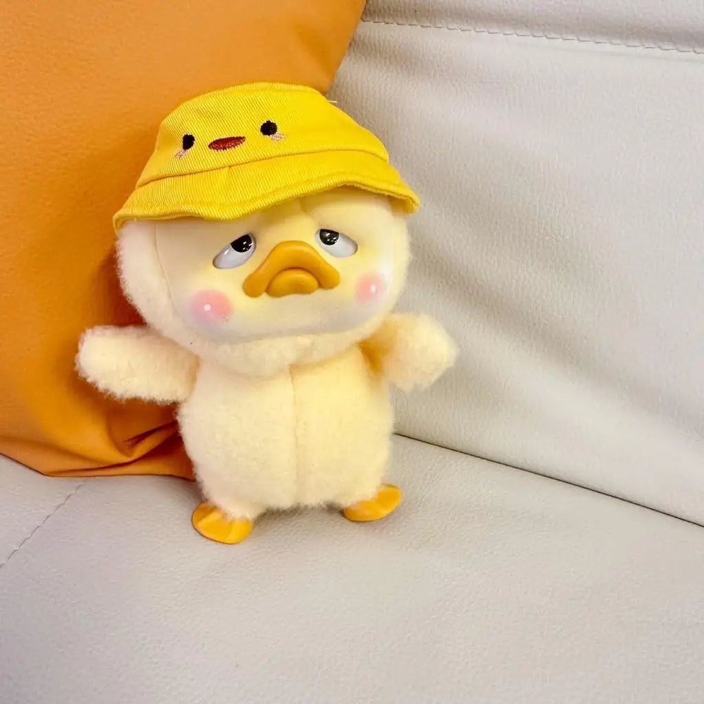 For Upset duck plush doll accessories Camera Hat (no dolls)