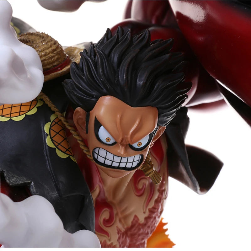 One Piece Luffy Great Saruwang Gun 4th Gear Big Fist Luffy Anime Action Figure Model Pvc Statue Doll Collection Boys Toys Gifts