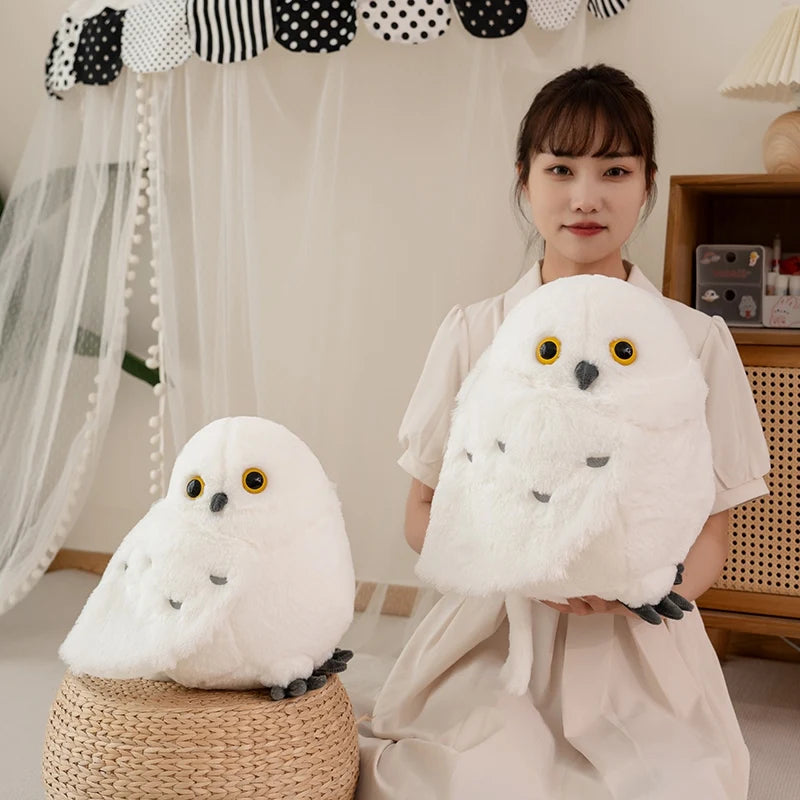 1pc  30/36cm Simulation Owl Plush Toys Lovely Bird Dolls Stuffed Soft Nighthawk Pillow Kawaii Home Decor Gift for Lover