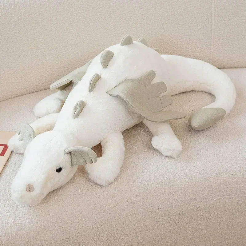 New Dragon Plush Toys Stuffed Dinosaur Flying Wings White Pink Green Blue Dragons PLushies Dolls Birthday Gift for Boy