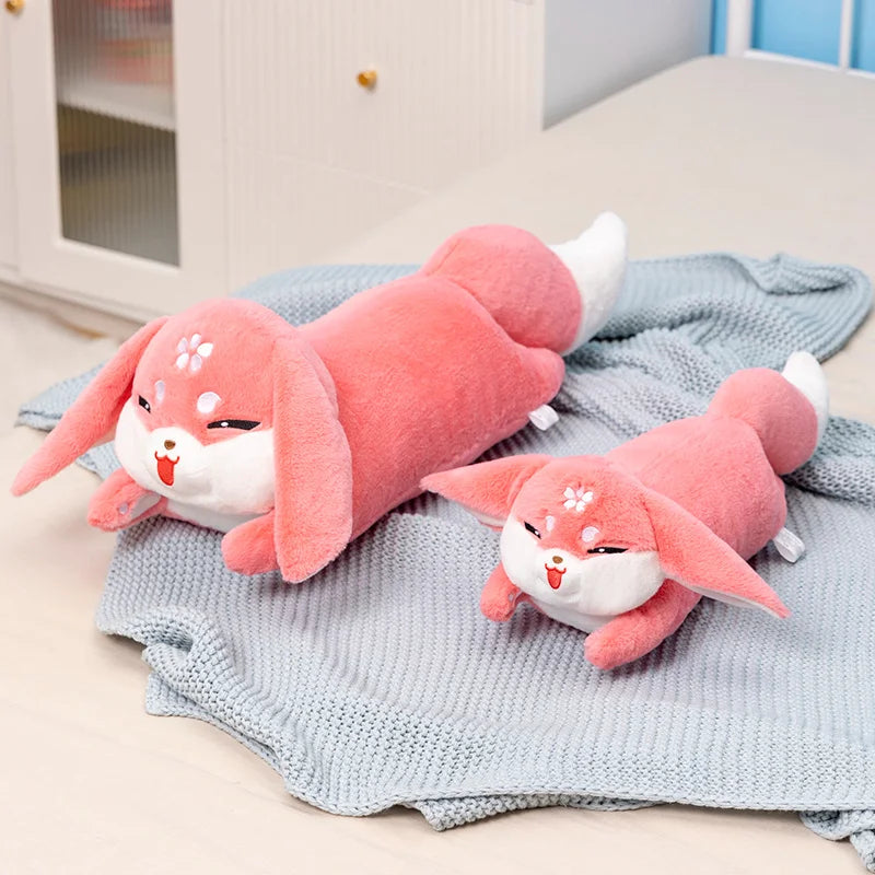 45-85cm Genshin Impact Yae Miko Fox Cosplay Plush Toy Cartoon Stuffed Animals Plushies Doll Pillow Anime Soft Kids Toys Gifts