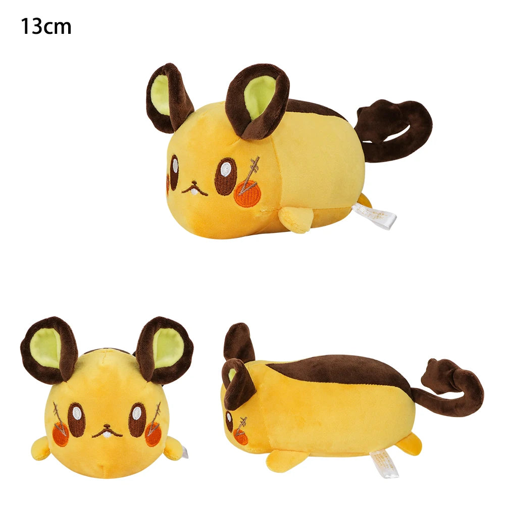 Pokemon Meowth Yamper Plush Toys Dedenne Emolga Anime Cartoon Soft Stuffed Dolls Cute Dog Cat Great Birthday Gift For Kids Girls