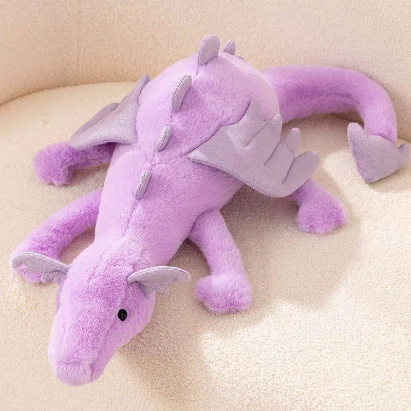 Big Size Dinosaur Plush Toy Soft Stuffed Cartoon Animal Snow Dragon Doll Baby Sleeping Pillow Kids Birthday Gift High Quality