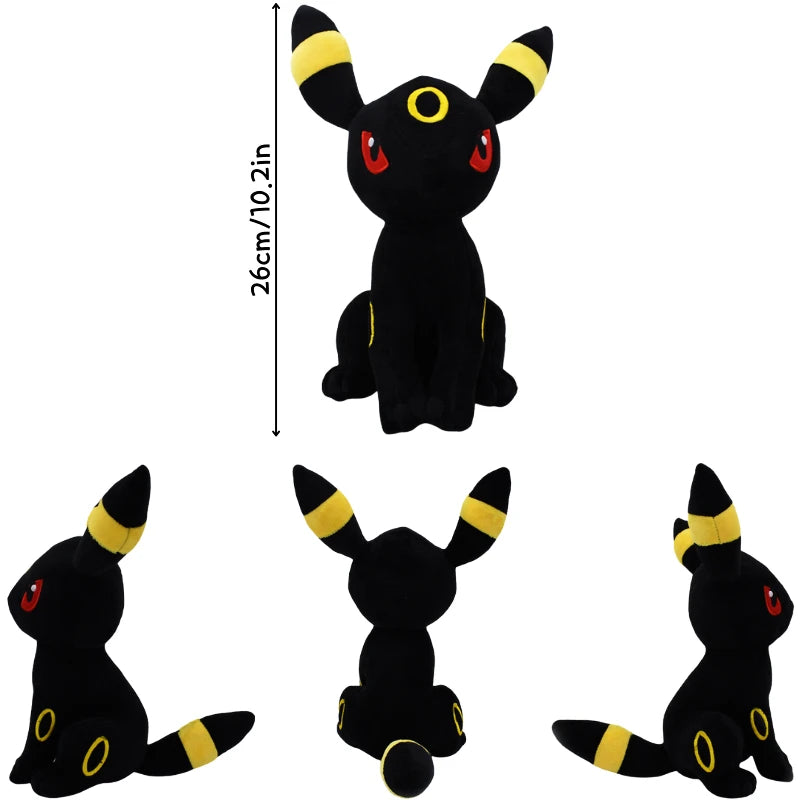 9 Styles Pokemon Umbreon Kawaii Soft Plush Toys Cute Anime Standing Shiny Umbreon Stuffed Animals Peluche Dolls Birthday Gifts