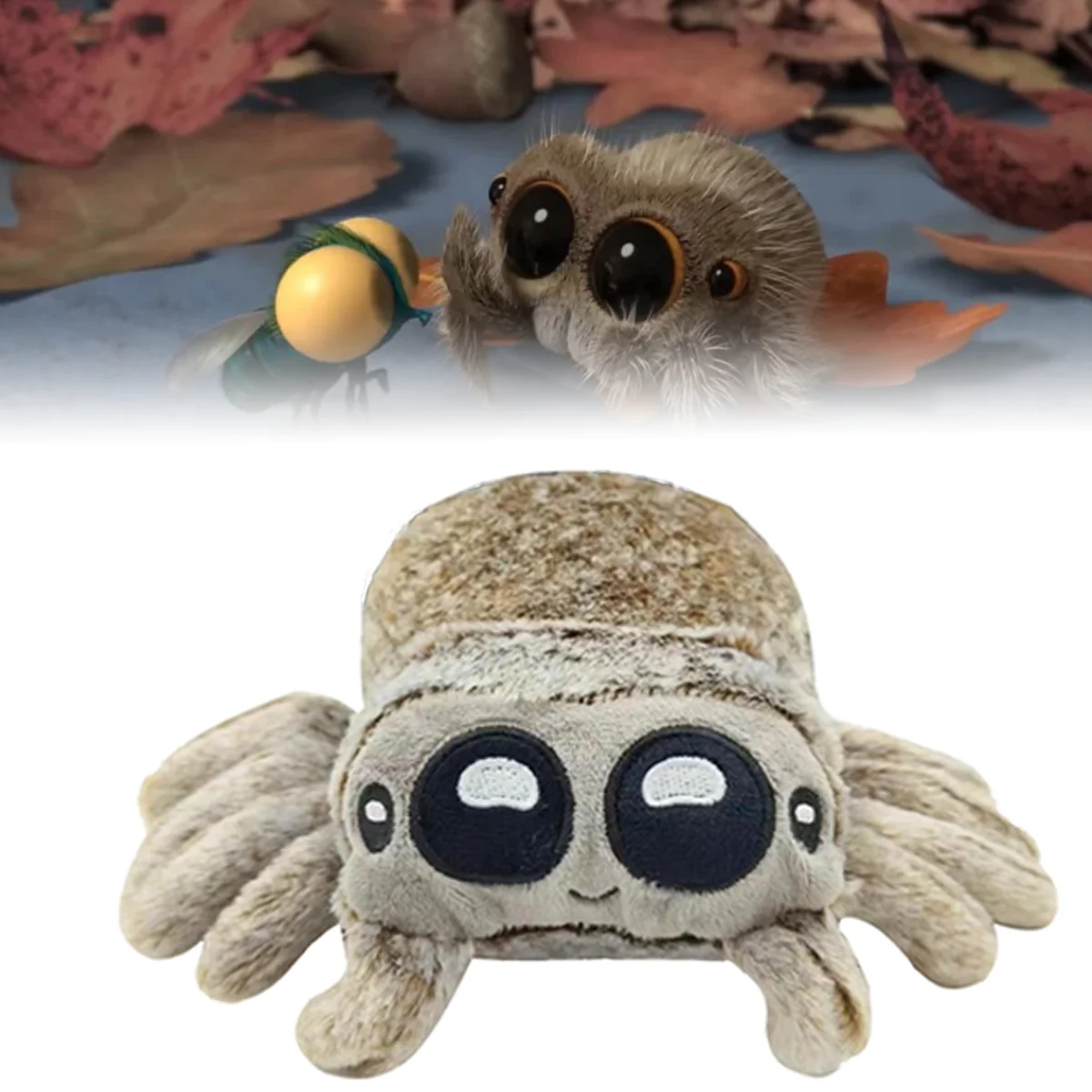 Adorable Lucas Spider Plush Toy Stuffed Anima For Kids -Perfect Gift For Spider Lovers - Soft And HuggableHalloween Companion