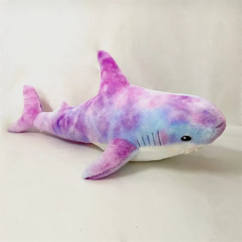 1pc 30cm Shark Stuffed Romantic Purple Animal Soft and Cute Plush Toy Accompanying Kids to Sleep Gift Interior Decoration