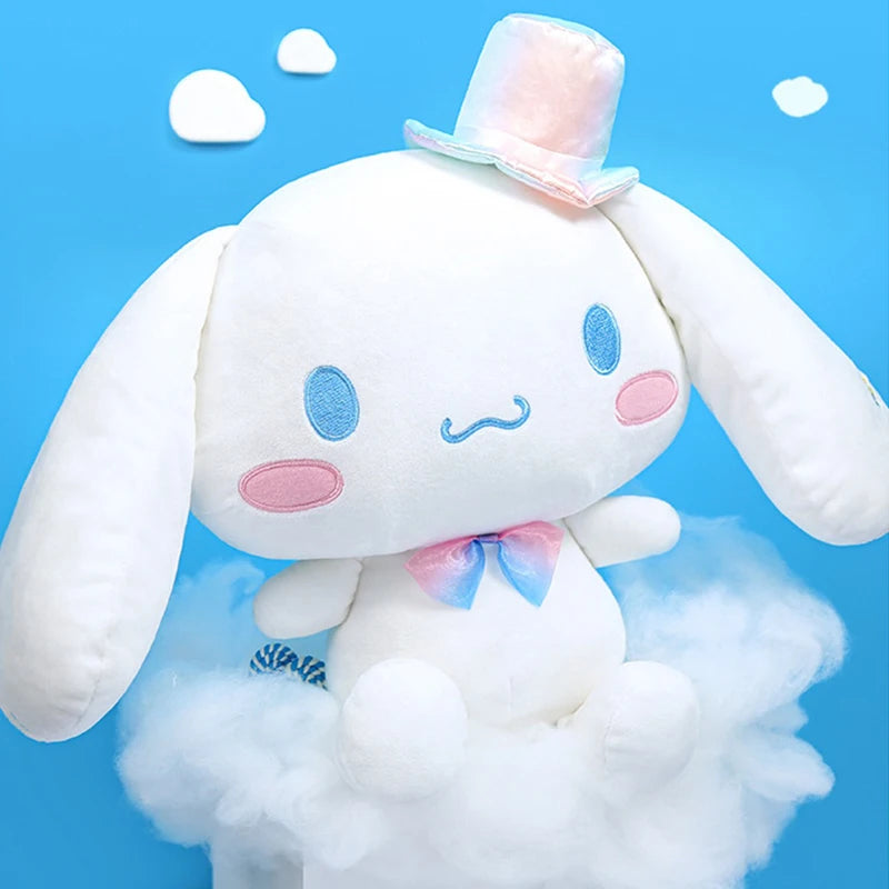 Sanrio Kawaii Colorful Cinnamoroll Cartoon Cute Stuffed Toys Plushier Soft Pillow Birthday Gift Plush Dolls Gift For Girlfriend