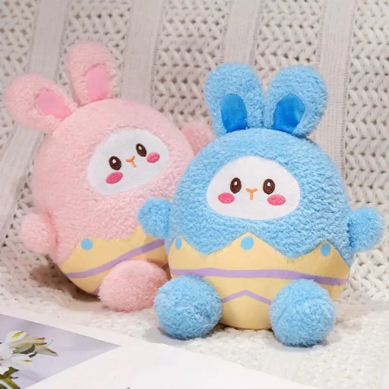 Stuffed Rabbit Plush Cute Dolls Eggshell Bunny Plush Toys Room Decor Stuffed Toys Soft Doll Plushie Easter Decorations Spring