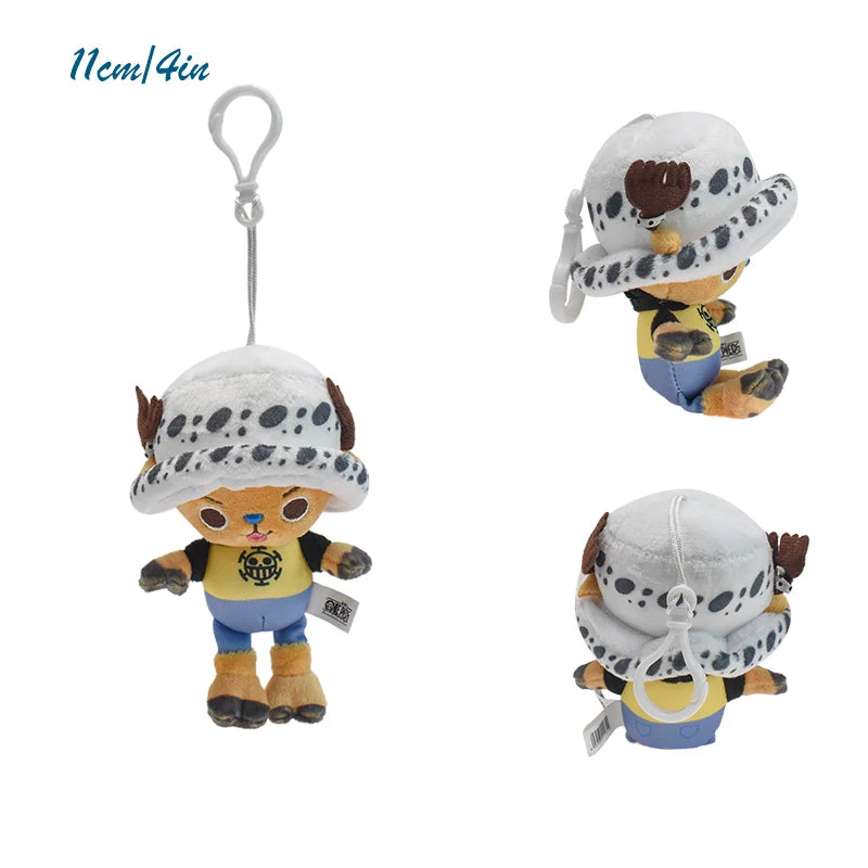 Original One Piece Plush ToysTony Tony Chopper Monkey D Luffy Vinsmoke Sanji Anime Stuffed Sabo Anime Peluche Doll Pendants Gift