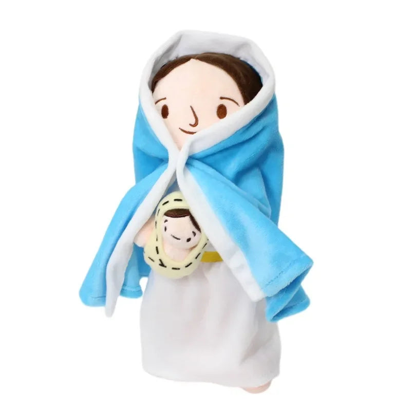 30cm Jesus Doll Plush Religious Figure Christening Religious Easter Christmas Jesus Doll Jesus Plush Doll Toy Birthday Gifts