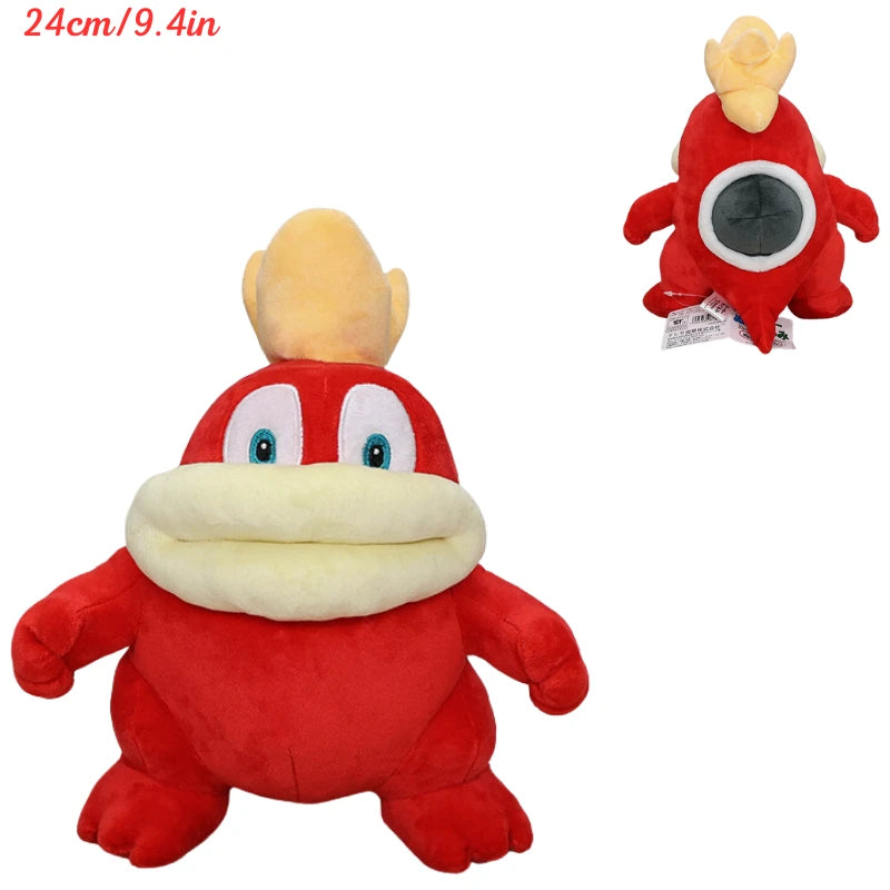 Kawaii Mario Koopa Troopa Yoshi Goombella Plush Toys Cute Anime Koops Princess Peach Mushroom Donkey Kong Stuffed Peluche Dolls