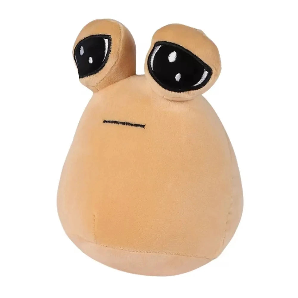 New Hot Game My Pet Alien Pou Plush Toy Furdiburb Emotion Alien Plushie 22Cm Stuffed Pillow Children Birthday Xmas Gif