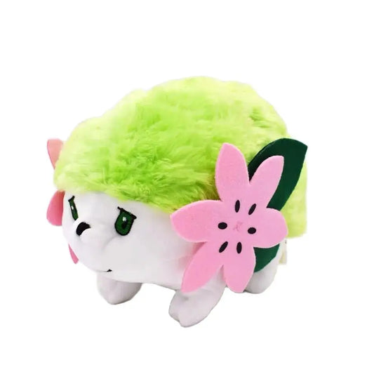 POKEMON 20cm Grass Hedgehog Jami Initial Form Pokemon Plush Toy Children's Plush Doll Festival Gift Collection Gift