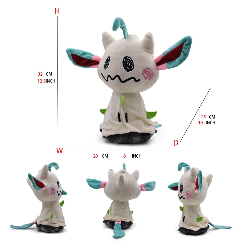 9 Styles Pokemon Plush Toys Mimikyu Cos Umbreon Eevee Sylveon Espeon Vaporeon Leafeon Anime Stuffed Cartoon Peluche Doll 12 Inch