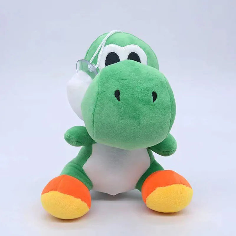 Super Mario Bros Standing Yoshi Dragon Plush Dolls Toy Stuffed Soft Super Mary Yoshi Keychain Pendant Kids Xmas Birthday Gift