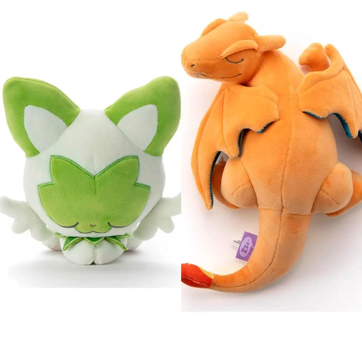 Original Sleeping Styles Gengar Plush Pokemon Plush Charizard Toy Pikachu Sprigatito Pachirisu Stuffed Doll Xmas Gift for Kids