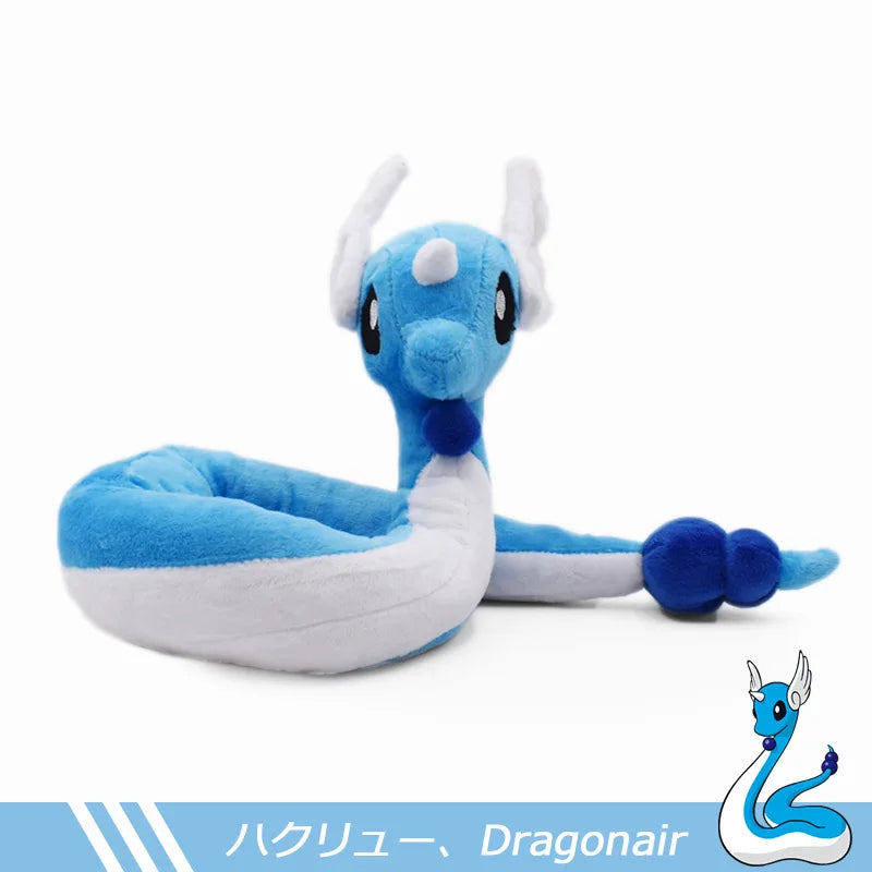 68cm Cartoon Pokemon Dratini Plush Doll Cute Dragonair Plush Toys Soft Stuffed Anime Pikachu Animals Dolls Gift For Children