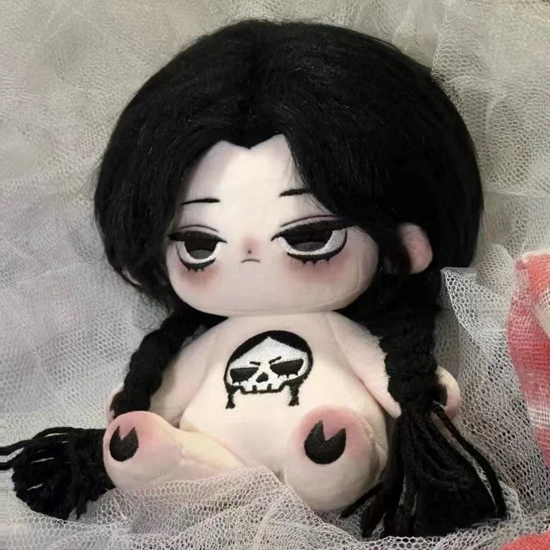 20cm Kawaii Idol Doll Plush Princess Dolls Stuffed Figure Toys Cotton Baby Plushies Toys With Skeleton Fans Collection Gifts