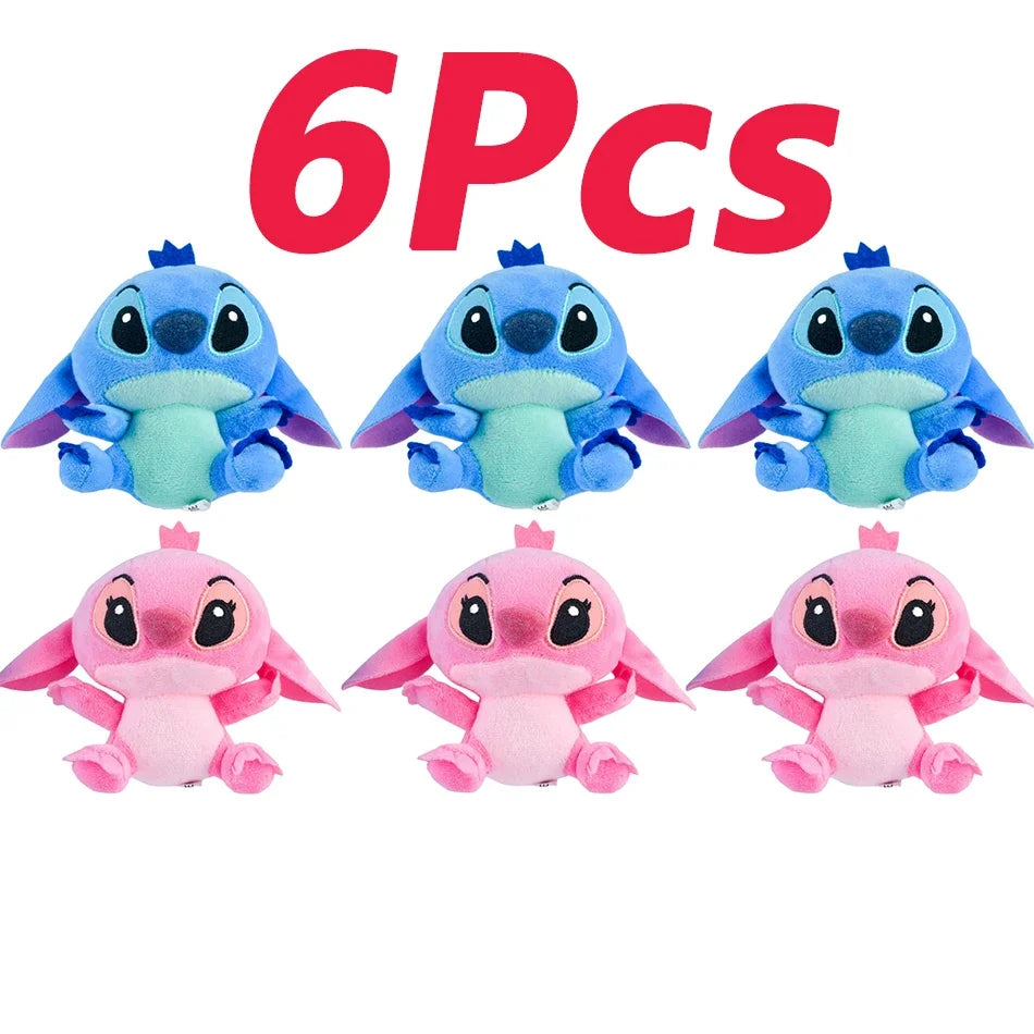 12cm 20cm 25cm Stitch Stuffed Plush Models Cartoon Stuffed Plush Dolls Anime Plush Baby Toys Kawaii Kids Birthday Gift