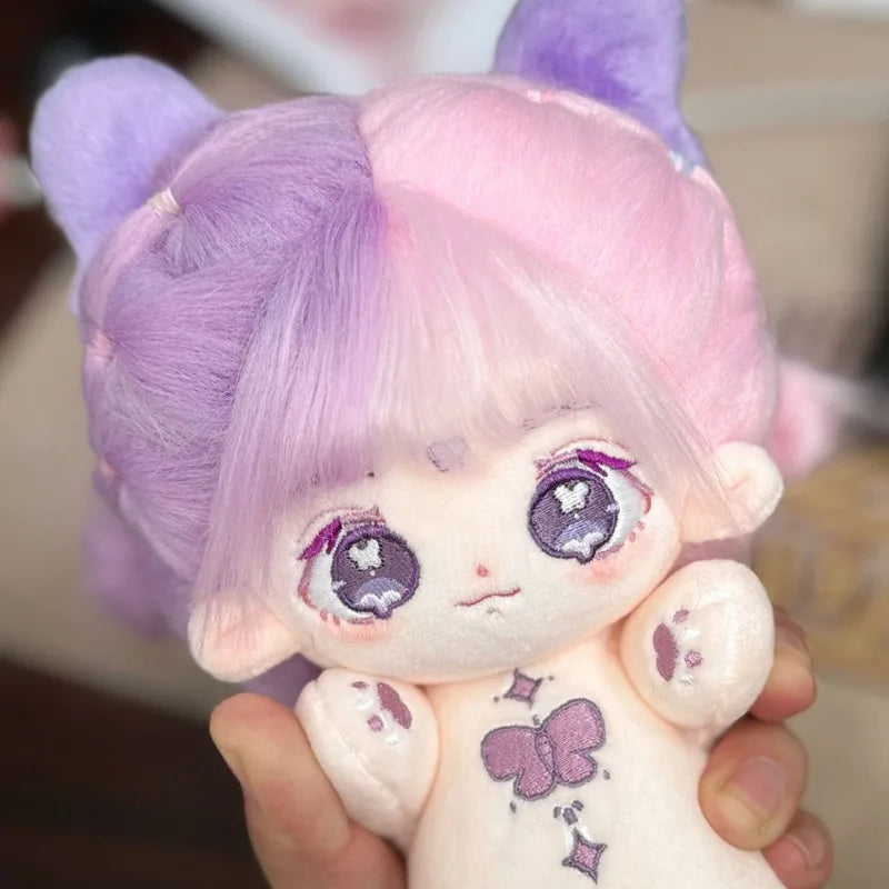 20cm IDol Doll Anime Plush Star Dolls Cute Stuffed Customization Figure Toys Cotton Doll Plushies Toys Fans Collection Gift