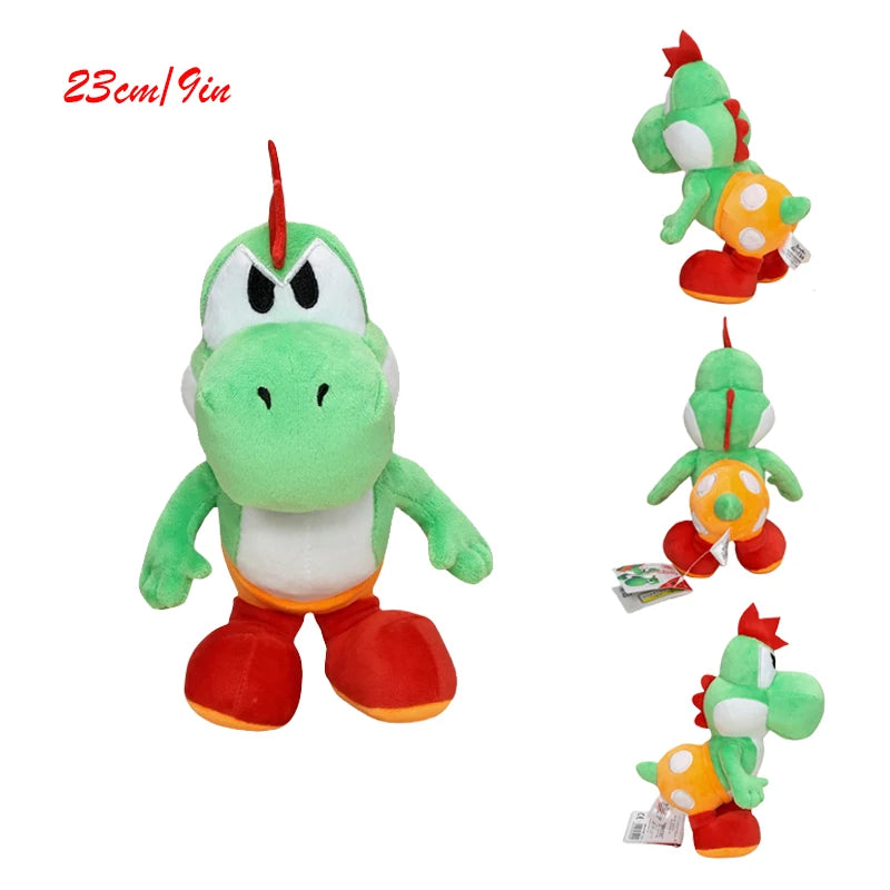 Mario Lemmy Larry Bomberman Goombella Plush Toy Princess Peach Daisy Shy Guy Yoshi Stuffed Dry Bone Toad Peluche Doll Gifts Kids