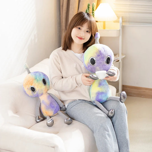 38cm Funny E.T Alien Kids Plush Doll Toys Stuffed Soft Playmates Toys for Children Creative Christmas Gift for Boys