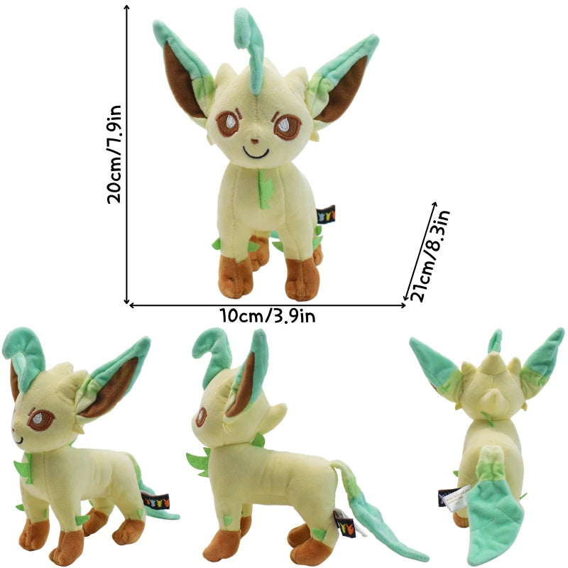 Pokemon Shiny Eevee Sylveon Flareon Vaporeon Espeon Umbreon Leafeon Glaceon Jolteon Plush Toys Cute Stuffed Peluche Dolls